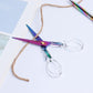 Rainbow Acrylic Scissors