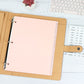 Frosted Pink 8.5"x11"US Letter Size Tab Dividers